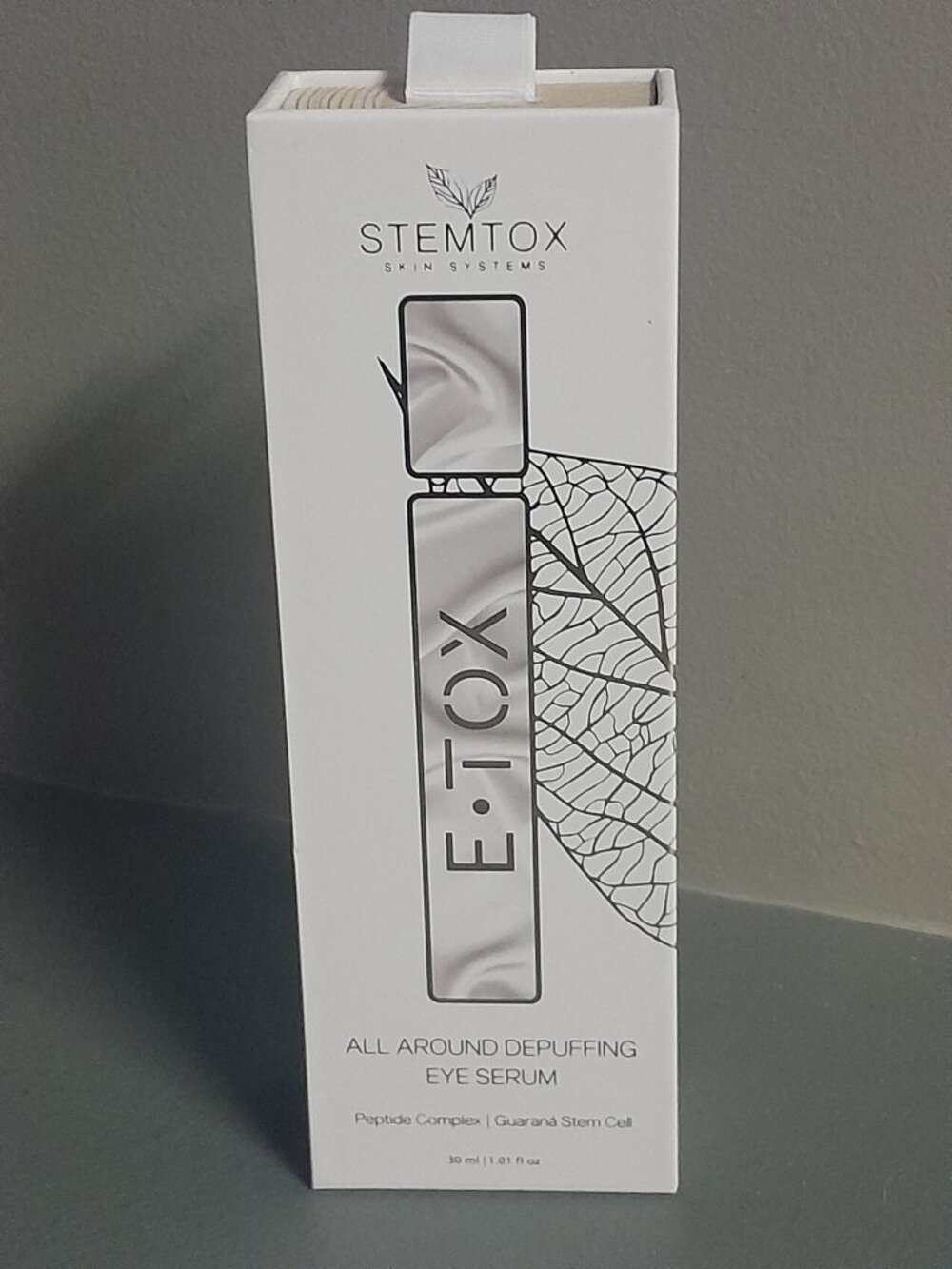 STEMTOX E*TOX ALL-AROUND DEPUFFING EYE SERUM- PEPTIDE COMPLEX- GUARANA STEM CELL